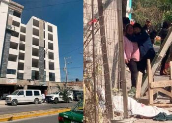 Fallece obrero de la construcción al caer de un andamio
