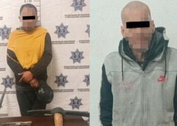 Video | Capturan a dos hampones grabados por cámaras en la zona centro