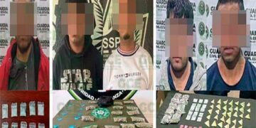 Captura GCE a cinco delincuentes en operativos