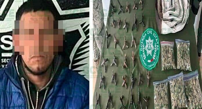 Capturan a un individuo en Matehuala con “ponchallantas” y marihuana