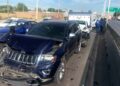 Accidente múltiple en Periférico Oriente provoca grandes daños materiales
