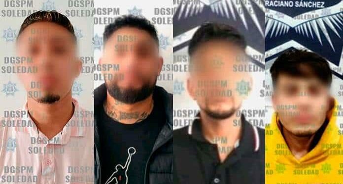 Detienen en Soledad a personas con “mota” por consumo de drogas