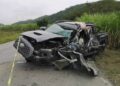 Conductor en estado grave tras choque-volcadura que deja saldo negativo