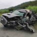 Conductor en estado grave tras choque-volcadura que deja saldo negativo