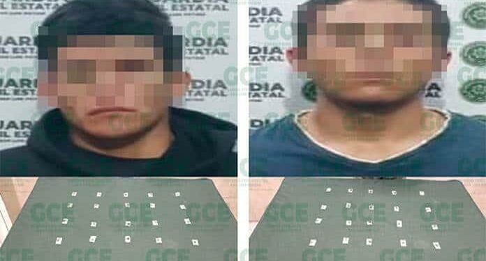 Capturan a dos presuntos narcotraficantes en Villa de Zaragoza