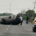Familia sufre accidente hay tres lesionados