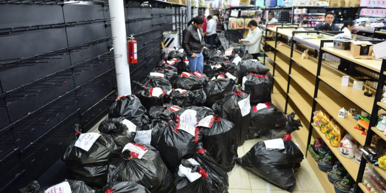 Decomisan en Durango más de 3 millones de productos ilegales de origen asiático valorados en 350 millones de pesos