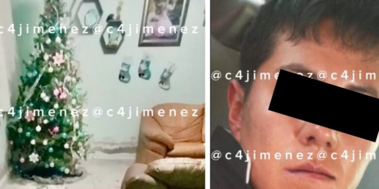 Individuo acabó con la vida de su madre, padre y hermana junto al árbol de Navidad; La policía logró capturarlo
