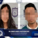 Detienen a pareja por asalto a chofer de plataforma digital