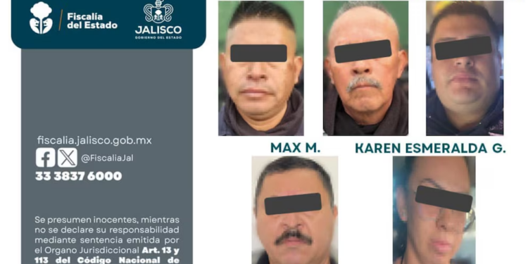 Detienen a cinco policías de Jalisco acusados de desaparición forzada