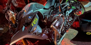 Motociclista en estado grave tras accidente en carretera a Rioverde