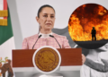 Claudia Sheinbaum promete ayuda a mexicanos afectados por devastadores incendios en Los Ángeles
