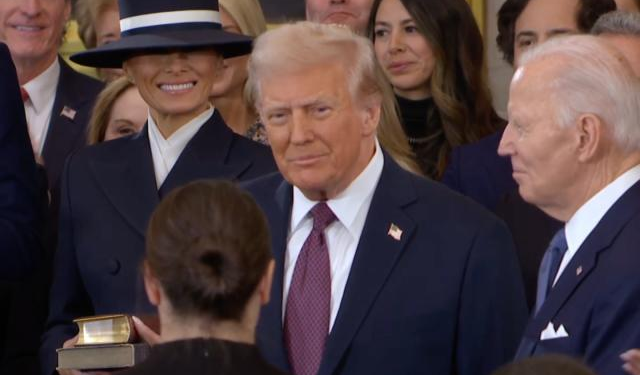 Donald Trump asume la presidencia de EE. UU. en su investidura como el 47º presidente
