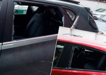 Delincuentes roban artículos de vehículos estacionados frente a clínica del Seguro Social