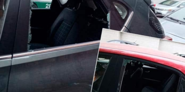 Delincuentes roban artículos de vehículos estacionados frente a clínica del Seguro Social