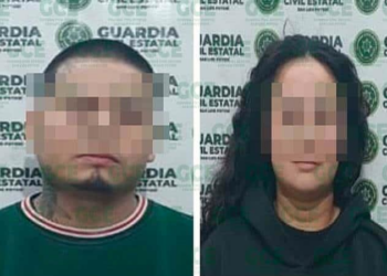 Detienen a una pareja tras riña la colonia Santa Fe