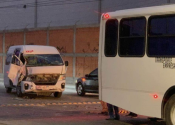 Siete heridos en choque por alcance en el fraccionamiento San Miguel