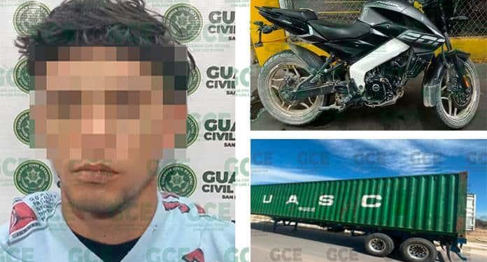 Guardia Civil Estatal recupera motocicleta y remolque robados