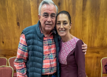 Sheinbaum descarta destituir al gobernador de Sinaloa, Rubén Rocha, pese a la violencia en el estado