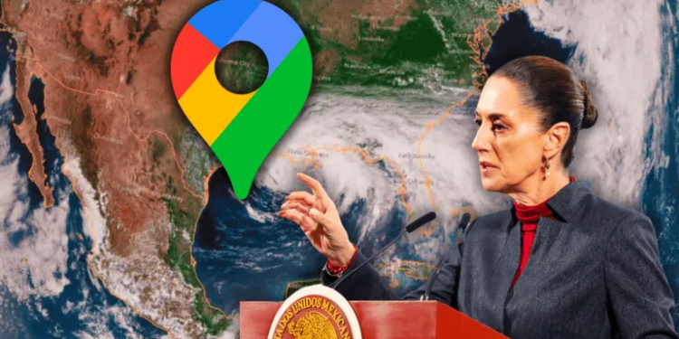 Claudia Sheinbaum enviará carta a Google para abordar polémica sobre el renombramiento del Golfo de México