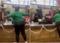 VIDEO | Mujer se vuelve violenta por olvido de papas fritas en su pedido de “Jack in the Box”