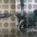 Tras el asalto, ladrón deja abandonada una moto al no poder encenderla