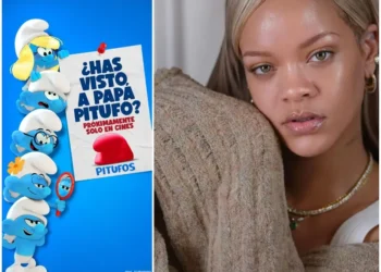 Rihanna lanzará nueva música con la banda sonora de Los Pitufos