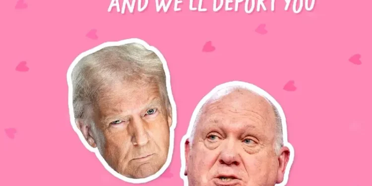 Casa Blanca desea un feliz San Valentín a migrantes: “Ven aquí y te expulsaremos”