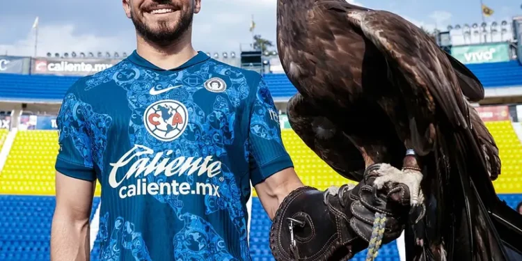 Con ‘Celeste’, América honra el Día Nacional del águila real