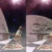 Asombrosas imágenes de la nave espacial muestran la Luna y la Tierra en un solo plano