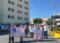 VIDEO | Protesta de médicos del Hospital Central por el pago de su jubilación