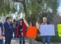 Estudiantes y empleados protestan en la Universidad Politécnica ante recorte salarial