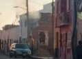 Fuego en la Zona Centro provoca pánico entre vecinos y transeúntes