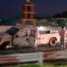 Tres heridos en accidente de choque-volcadura en Cándido Navarro