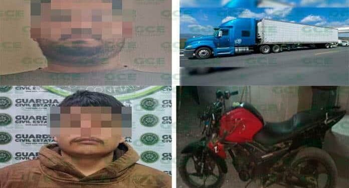 Detienen a dos conductores con vehículos irregulares