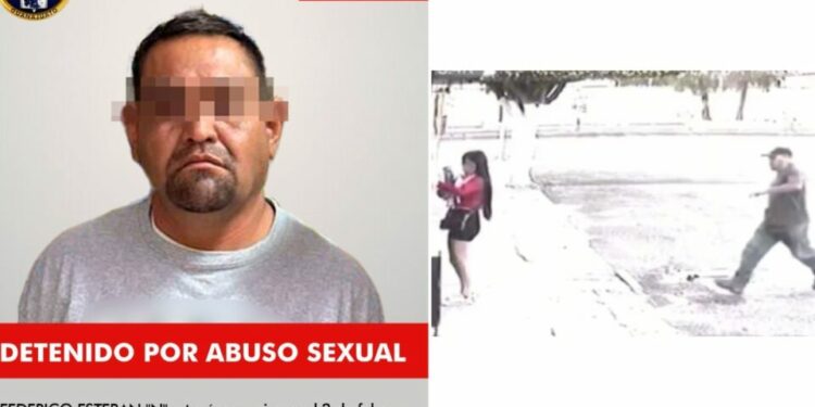 VIDEO Cae hombre que mordió glúteo a una joven en Celaya
