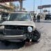 Colisión entre camión y Jeep en carretera 57