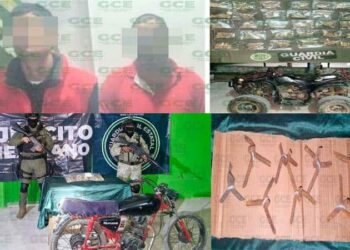 Capturan a dos presuntos narcos durante operativos de seguridad
