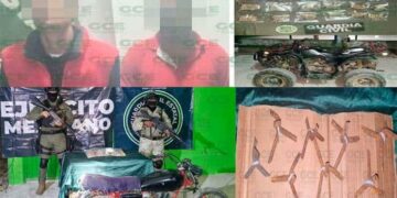 Capturan a dos presuntos narcos durante operativos de seguridad