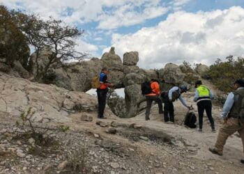 Con drones, la CEPC sigue la búsqueda de un senderista perdido