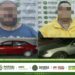 Aseguran cinco unidades con reporte de robo y detienen a dos personas por Guardia Civil Estatal