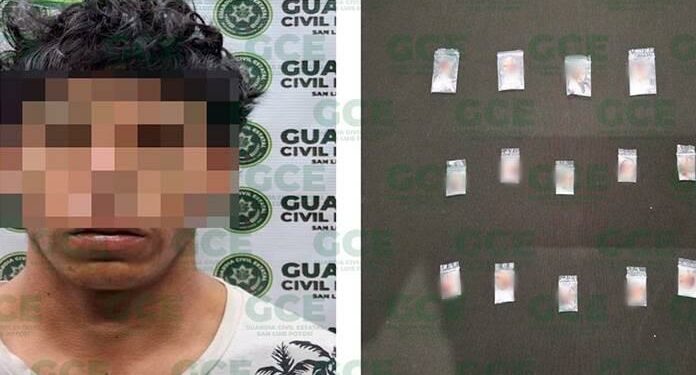 Detienen en Zaragoza a un vendedor de droga