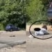 VIDEO | Bebé sobrevive a un brutal accidente y es rescatado mientras gateaba en la carretera