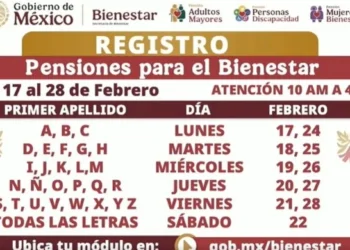 Abre registro Pensión Bienestar: Calendario para inscribirte y recibir hasta 6,200 pesos