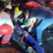 Grave estado de salud para motociclista atropellado