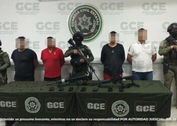 VIDEO | La GCE detiene a presuntos miembros de un grupo delictivo en Soledad