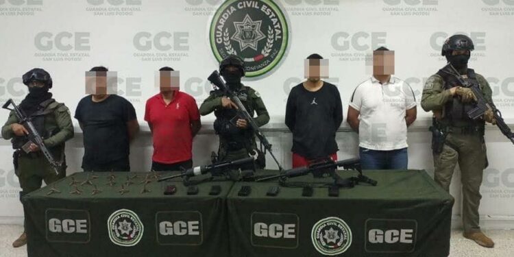 VIDEO | La GCE detiene a presuntos miembros de un grupo delictivo en Soledad