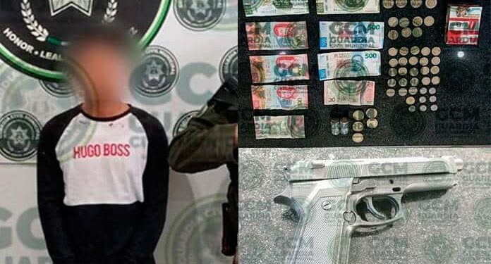 Ladrón robaba con una pistola de juguete