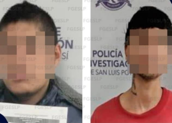 Detienen a dos hombres por robo de vehículo con violencia en San Luis Potosí