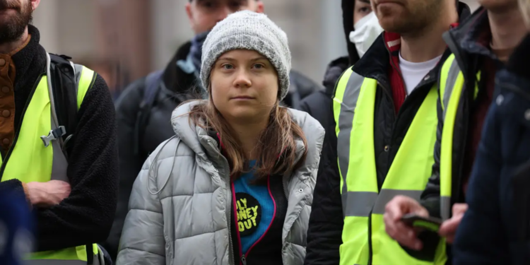 Greta Thunberg imputada por desobedecer a la autoridad durante manifestación en Estocolmo